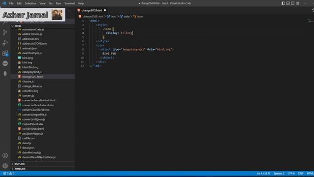 On hover change color of SVG using CSS filters - Hover Effect Tutorial смотреть онлайн