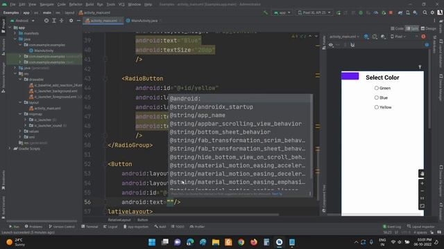 Android Radiobutton Example | Android Studio | RadioGroup and Radiobutton Example смотреть онлайн