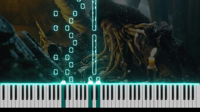 Pirates of the Caribbean 2 - Davy Jones Theme Piano Cover [FREE MIDI] смотреть онлайн