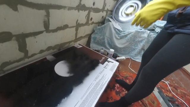 Первые шаги Spray Paint! Рисуем баллончиками на балконе! смотреть онлайн