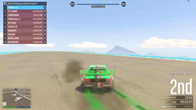 Mega Ramp But Iam UNSTOPPABLE : GTA5 ONLINE смотреть онлайн