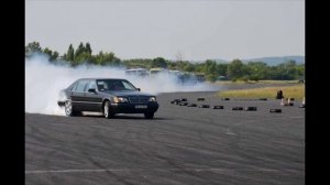 Самый быстрый КАБАН в мире! MERCEDES W140