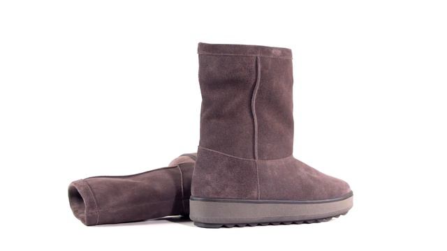 Угги женские баклажановые замшевые 0161 - #днепровскийбукин смотреть онлайн