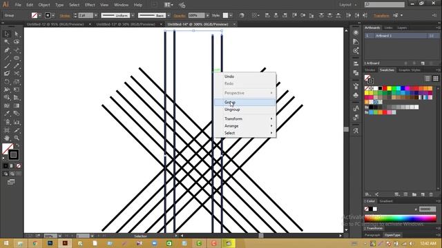 How to do M letter grid logo design adobe illustrator смотреть онлайн