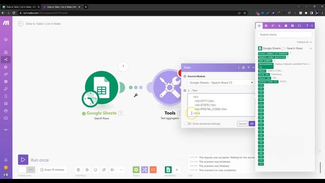 Create HTML Tables with Make.com from Data Records - Make.com Tutorial (formerly Integromat) смотреть онлайн