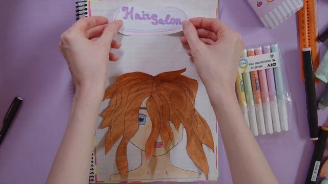 [?paper Diy?] Hair Salon ?♀️?♀️| Care Tutorial | ASMR |  Paper Doll
