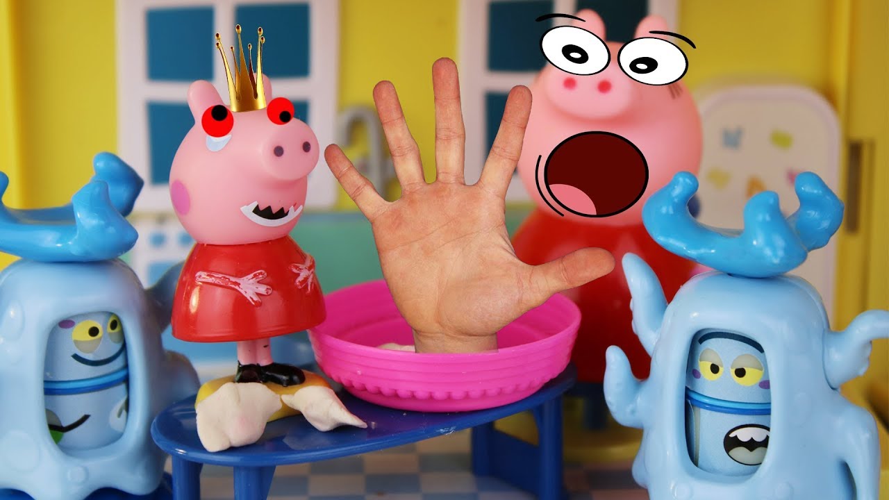 Свинка Пеппа  нападение кракозябры мультик для детей