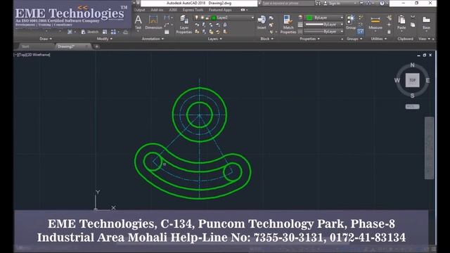 HOW TO DESIGN GUITAR IN AUTOCAD 2018 смотреть онлайн