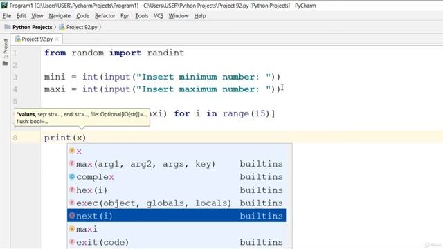 Python Practice 92 How to fill a list with Random Numbers смотреть онлайн