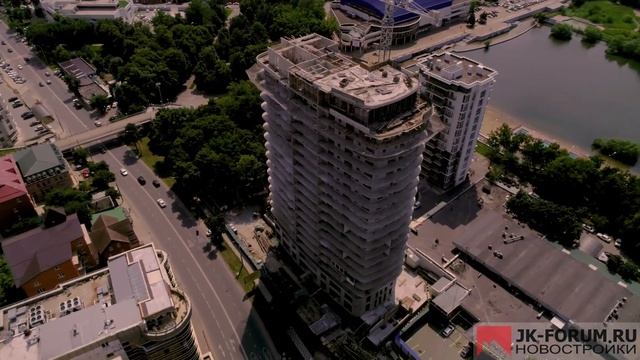 ЖК «Солнечный дом» :: 30 мая 2017 :: Краснодар, ул.Кубанская Набережная, 3/1 :: этапы строительства смотреть онлайн