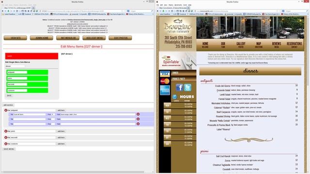 PHP Mysql Menu System for Restaurants | By Kristoffe (single tutorial) смотреть онлайн