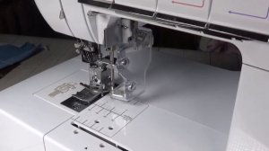 Распошивалка Brother CV3550 Верхний застил. Пятиниточный шов. Швейный советник