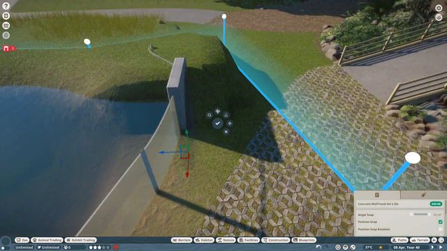 Cute Combo! Red Panda & Otter 🦦 Habitat | Planet Zoo смотреть онлайн