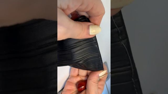 Как сшить юбку из гофре под кожу смотреть онлайн