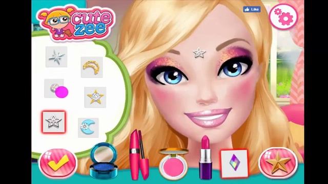 Video Game - Barbie 4 Seasons Makeup - Girls Game Go смотреть онлайн