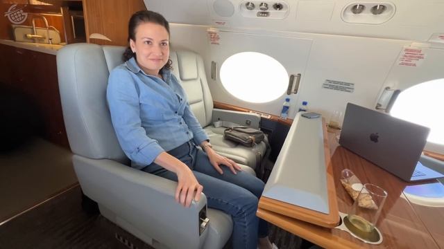 Flying to the Caribbean on a PRIVATE JET (Gulfstream G450) смотреть онлайн