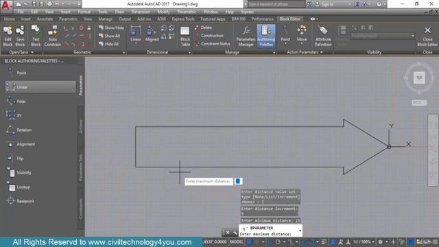 AUTODESK AUTOCAD CIVIL ENGINEERING SOFTWARE 75. Creating Dynamic Block Part 4 смотреть онлайн