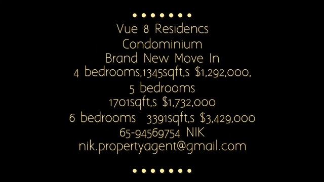Vue 8 Residencs,pasir ris,singapore,Move In condition,65-94569754 NIK смотреть онлайн