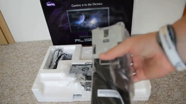 Unboxing herní monitor - BenQ RL2455HM "24" смотреть онлайн