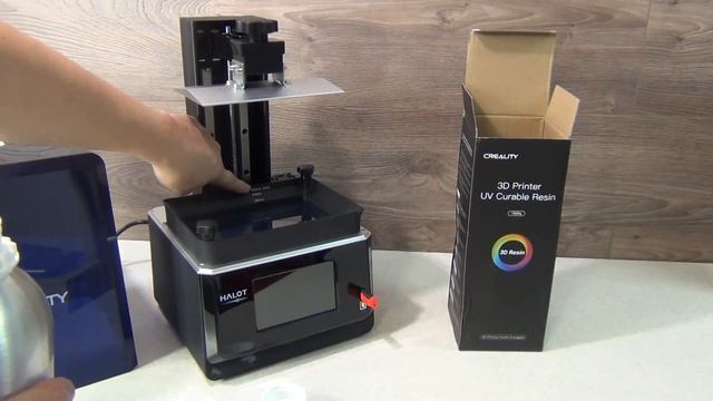Creality Halot One Plus - UV Resin 4K 3D Printer - Setup and Review смотреть онлайн