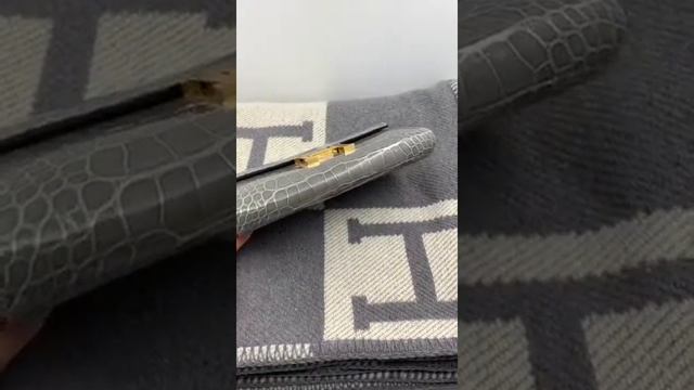 Кошелек Hermes женский кожа крокодила смотреть онлайн