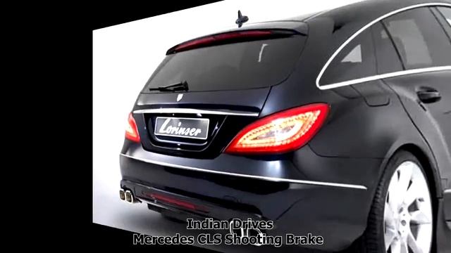 Mercedes CLS Shooting Brake tunned Lorinser смотреть онлайн