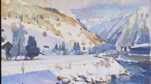 VIRTUAL TOUR: Oliver Akers Douglas 'Paintings of Klosters' смотреть онлайн