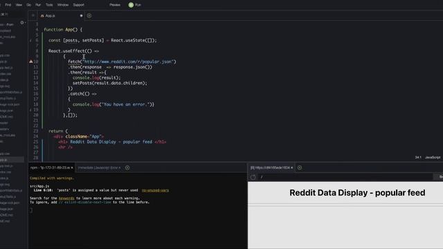 React RedditFeed SPA смотреть онлайн