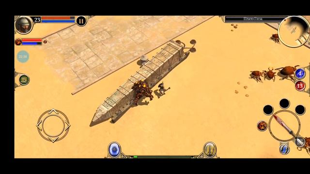 Прохождение игры Titan Quest на Android-устройстве (часть 15) смотреть онлайн