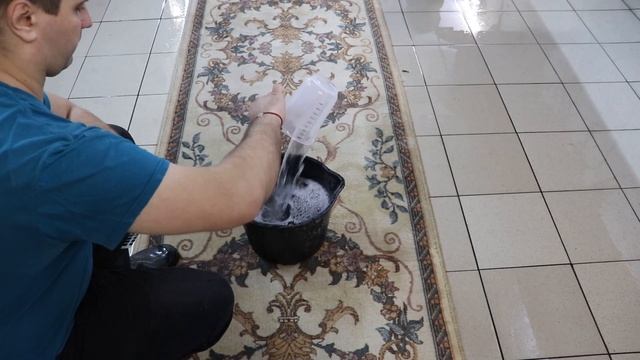 Удаление желтых разводов с шерстяной дорожки смотреть онлайн