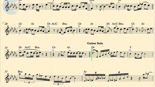 Alto Saxophone - Santeria - Sublime - Sheet Music, Chords, and Vocals смотреть онлайн