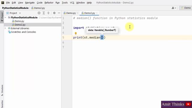 Statistics Module in Python | Python Tutorial for Beginners | Lecture 24 смотреть онлайн