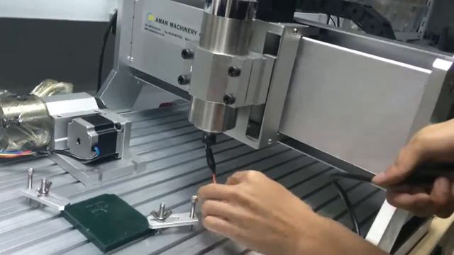 AMAN CNC Router How to connect lines and install parts смотреть онлайн