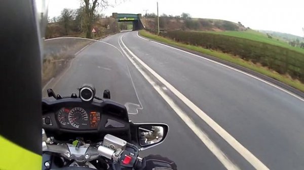 Honda ST1300 Pan European first ride out of 2020 new years day