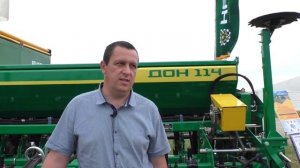 Глава КФХ Николай Каднов (Зерноградский район) о зерновой сеялке ДОН 114