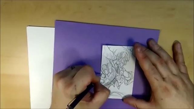 Brad Linder Creating Comics Daily Sketch Card Series #4 - GREEN GOBLIN - Brad Linder смотреть онлайн