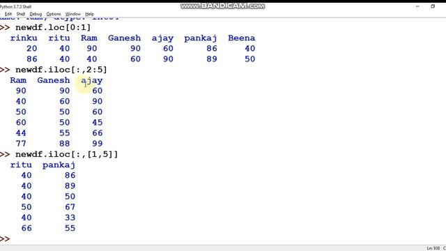 Python Dataframe Part VIII(Selecting a Column from a Dataframe) смотреть онлайн