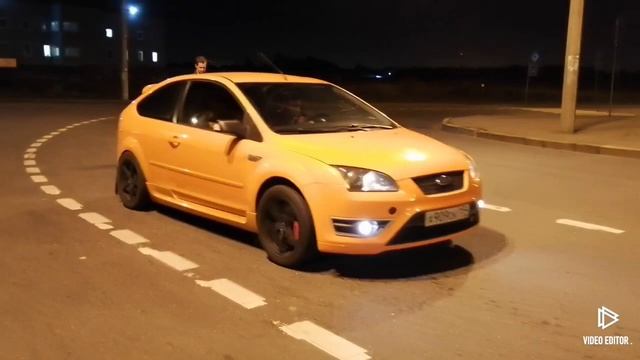 Ford Focus ST AWD - Slow motion start смотреть онлайн