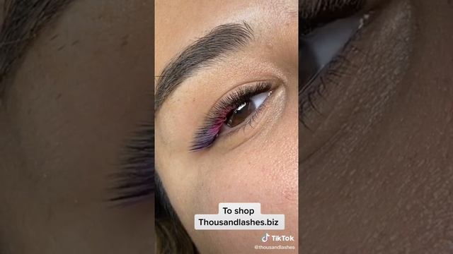 Lash Supply: Colored Lashes