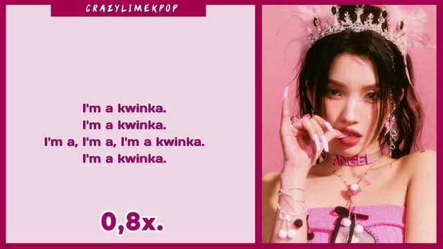 Учим песню (G)I-dle – Queencard