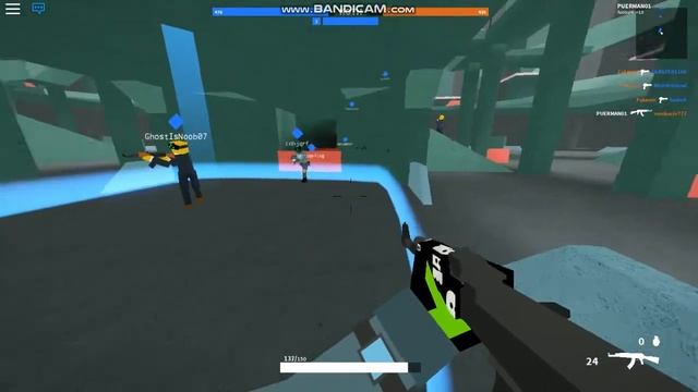 Битва с донатером в BAD BUSINES Roblox c Geimer pro 1часть смотреть онлайн