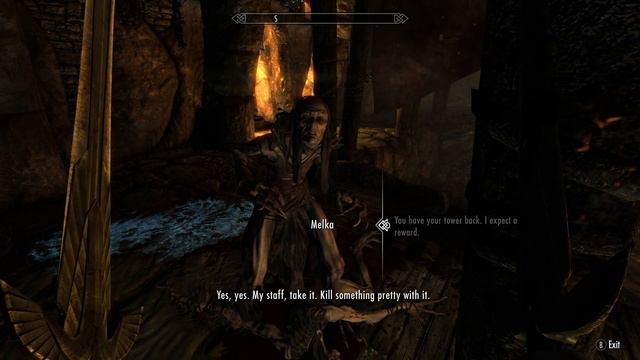 Skyrim SE - Eye Of Melka - Unique Weapon Guide смотреть онлайн