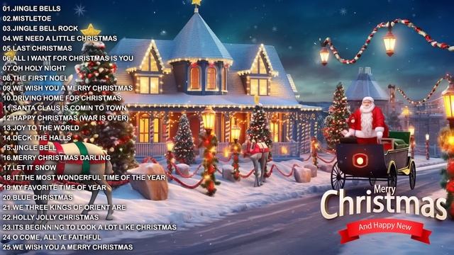 Top Christmas Songs Of All Time ? Christmas Music Playlist 2024?Christmas Songs And Carols смотреть онлайн