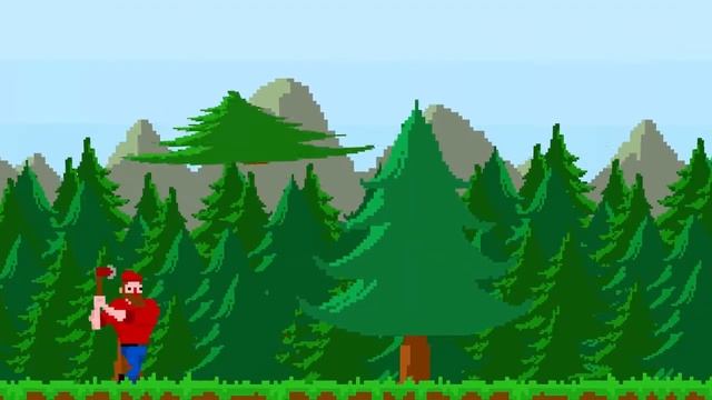 "Lumberjacked" Fake Game Trailer смотреть онлайн