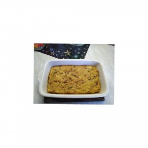 Запеканка из капусты с манкой.