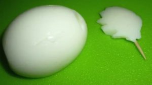 УКРАШЕНИЕ БЛЮД. ЛЕБЕДЬ ИЗ ЯЙЦА