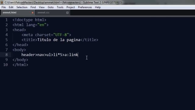Como escribir código HTML y CSS mas rápido con Emmet (Zen Coding) смотреть онлайн