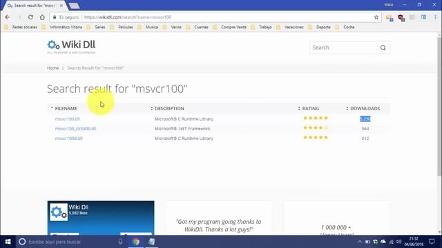 Soluciona cualquier problema de DLL en Windows www.informaticovitoria.com смотреть онлайн