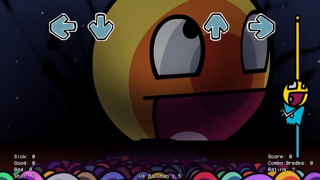 Friday Night Funkin' VS Pac-Man 1.5 FULL WEEK + Cutscenes (Arcade World) (FNF Mod/Hard) смотреть онлайн