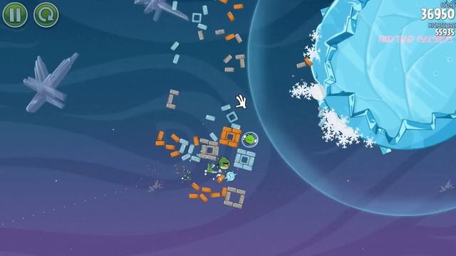 Angry Birds Space Gameplay/Walkthrough Part 5 смотреть онлайн